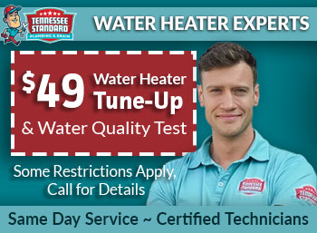 knoxville Water HEater Repair & Install Tennessee Standard Plumbing